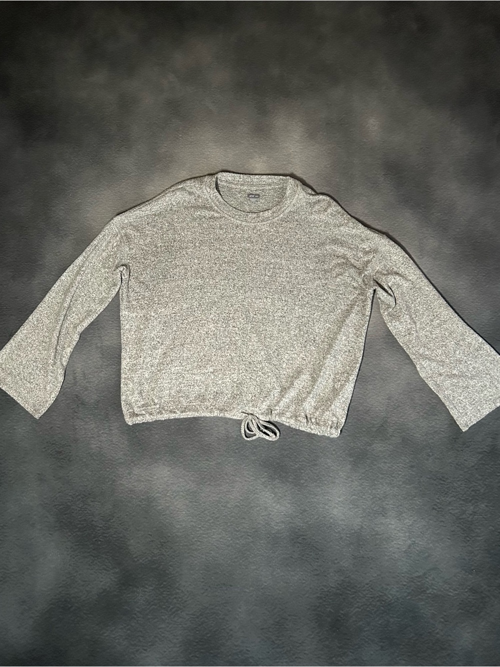 Women’s Aerie Oversized Lightweight Drawstring Sweater - Gray